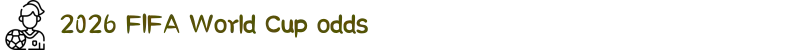 2026 FIFA World Cup odds_live odds reference - FIFA WorldCup 2026
